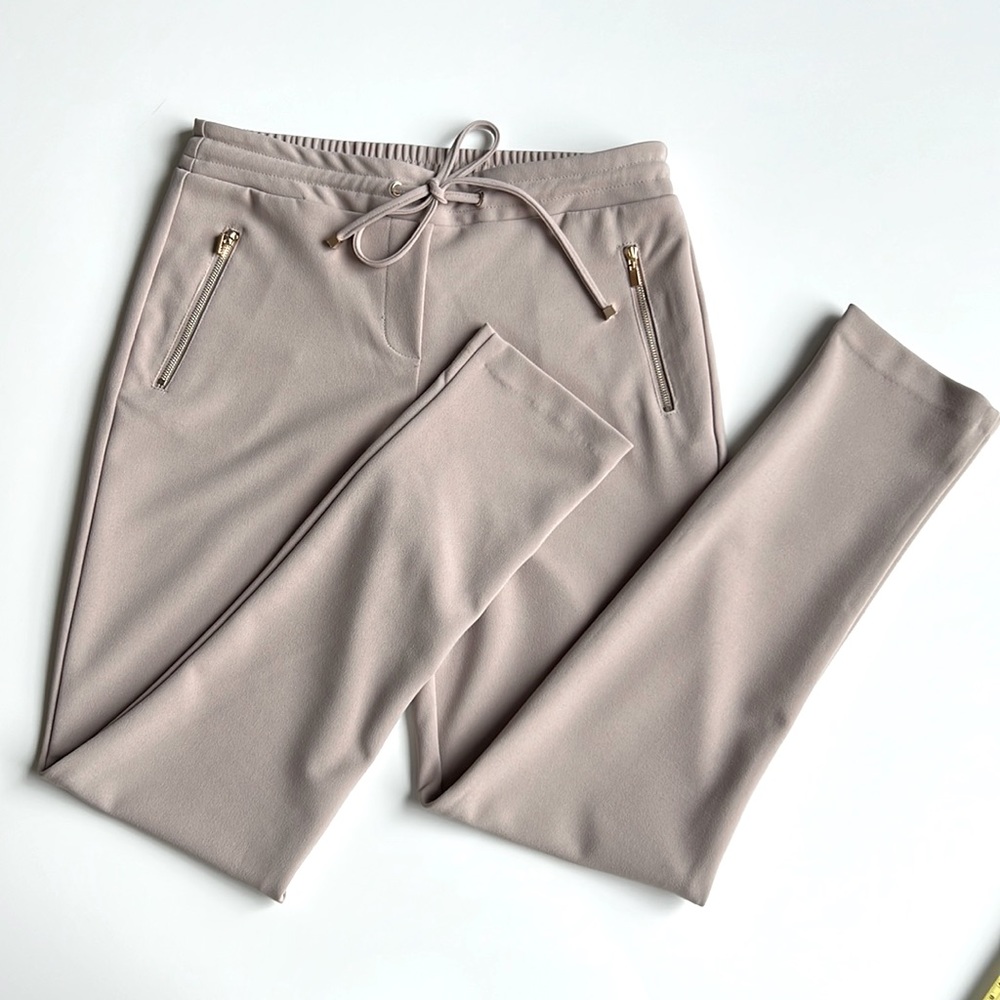 Le chateau pants, draw string with elastic waistband back